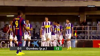 j.39 liga adelante 14/15 barça b 1-valladolid 3
