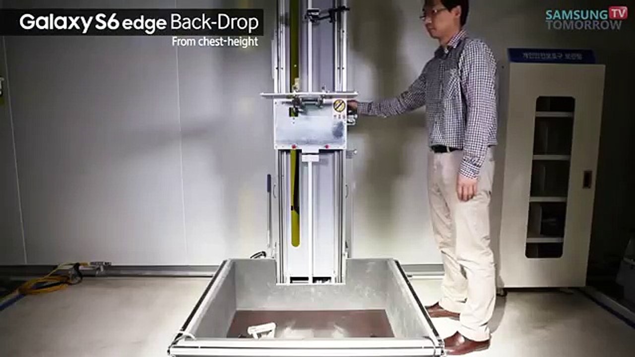 Galaxy S6 & Galaxy S6 edge drop test (side & back)