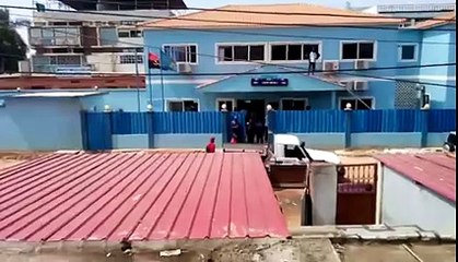 Ladrão tenta fugir da esquadra Policial