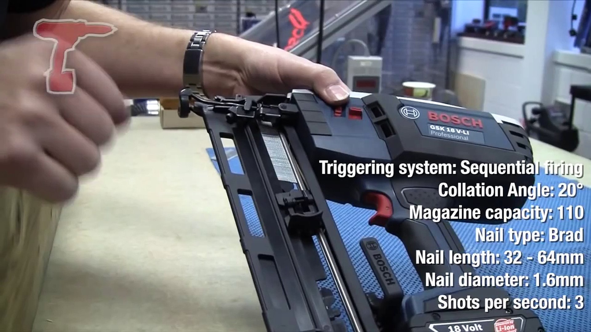 How To Nail Skirting With A Bosch Brad Nailer Video Dailymotion