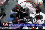 La Victoria: capturan a miembros de una banda de carteristas en Gamarra