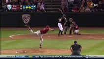 Baseball Batter Hit By Pitch Catches Ball, Throws It Back To Pitcher
