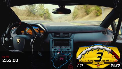 Lamborghini Aventador SV clocks sub 7 minute Nurburgring lap