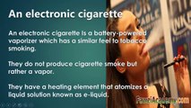 E cigarette Electronic Cigarette Side Effects Review E liquid Ecigs