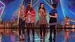 Disney singers Misstasia want EVERYONE to be happy, like ALL the time! - Britain's Got Talent 2015
