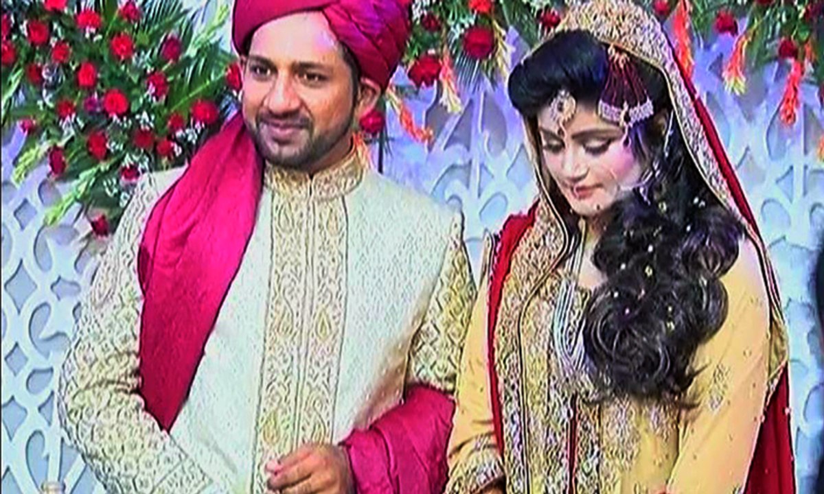 Sarfaraz Ahmed ties knot