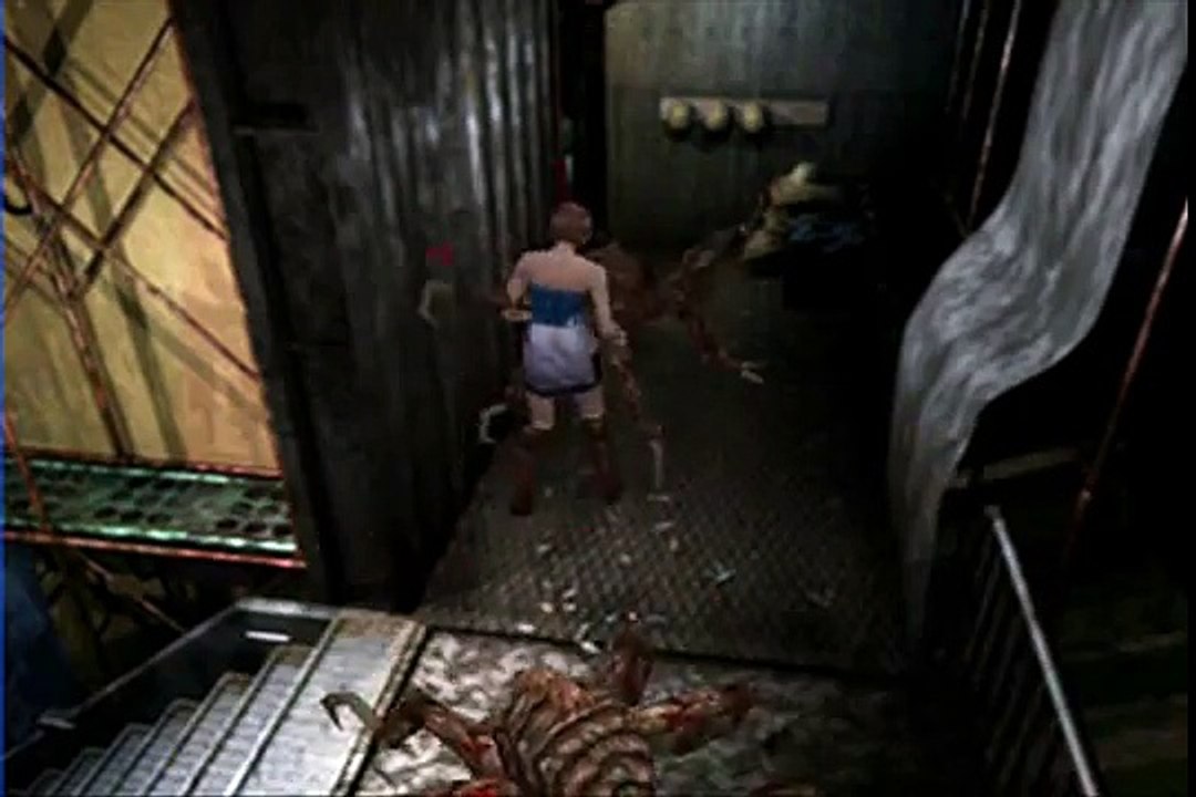 ryona)Resident Evil3_Jill VS BrainSucker