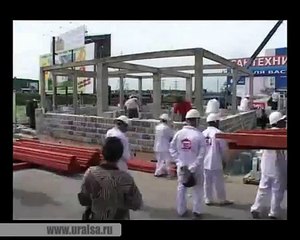 Постройка дома за 24 часа