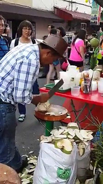 Opened Young Coconut Expert