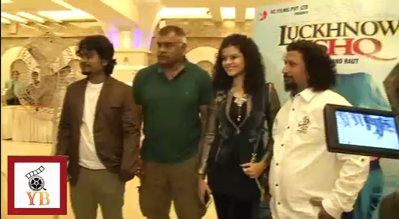 Palak Muchchal & Sharad Joshi At Music Launch of Luckhnavi Ishq Movie