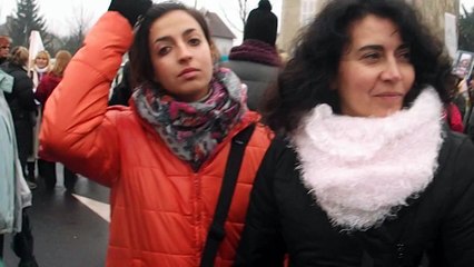 Manifestation a Gannat, contre l'usine a chiot le 19 janvier 2013