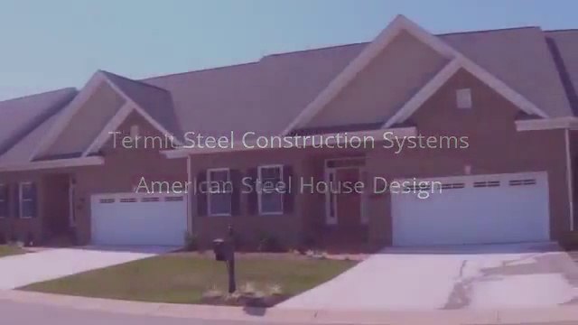Termit Steel House, American House, Moduler House, Prefabricated House