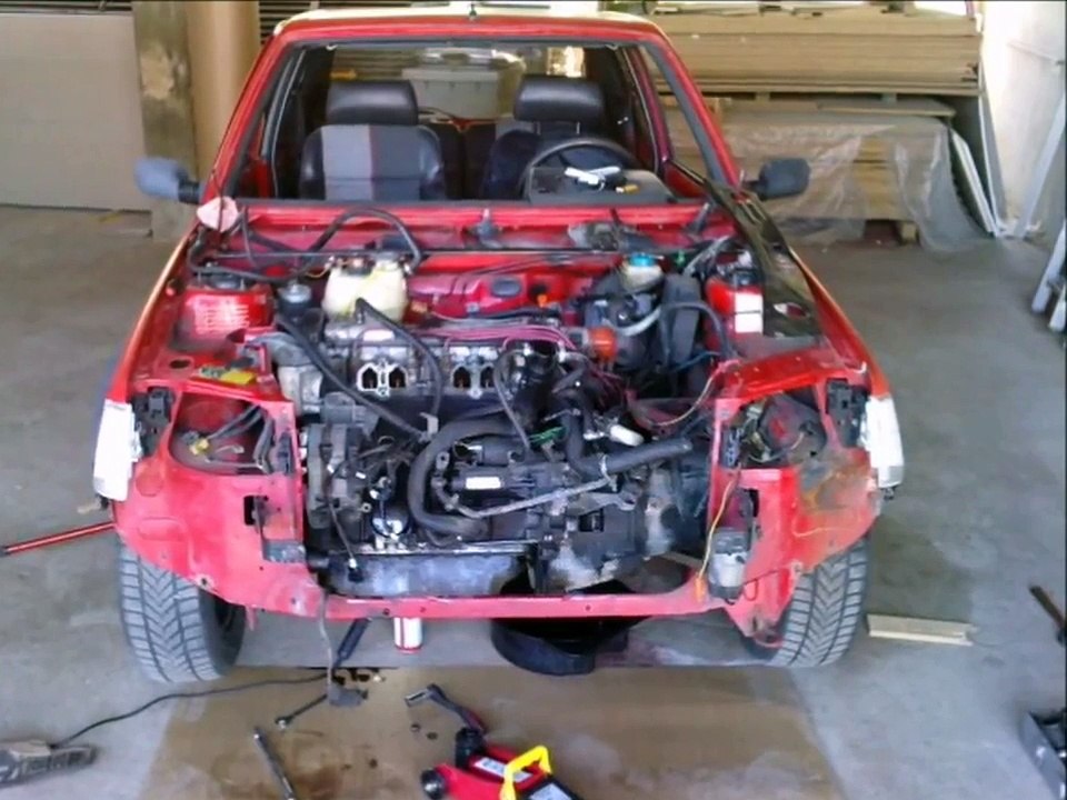 restauration moteur 205 gti