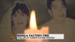 Manila factory fire kills 72 at rubber slipper factory