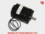 Ametek AC/DC Power Nozzle Electric Motor 1/4hp 20000 RPM 120V Model 118155-54