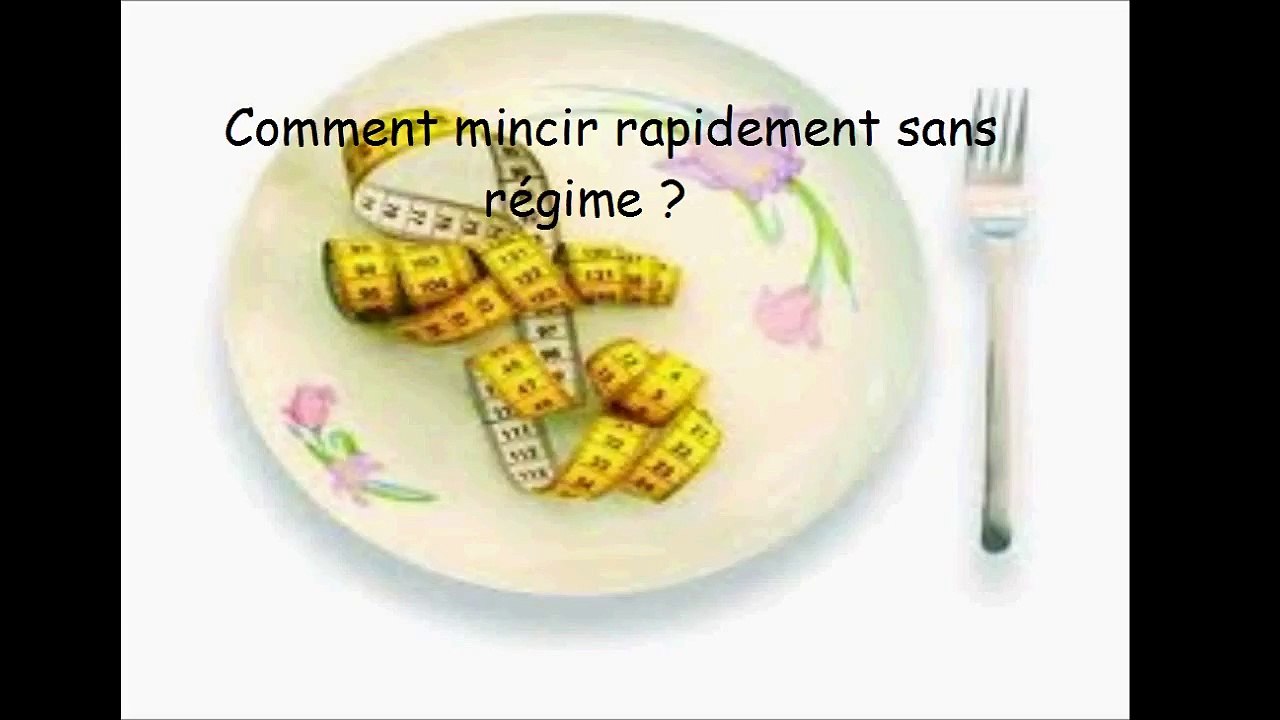 Comment mincir rapidement sans régime ?