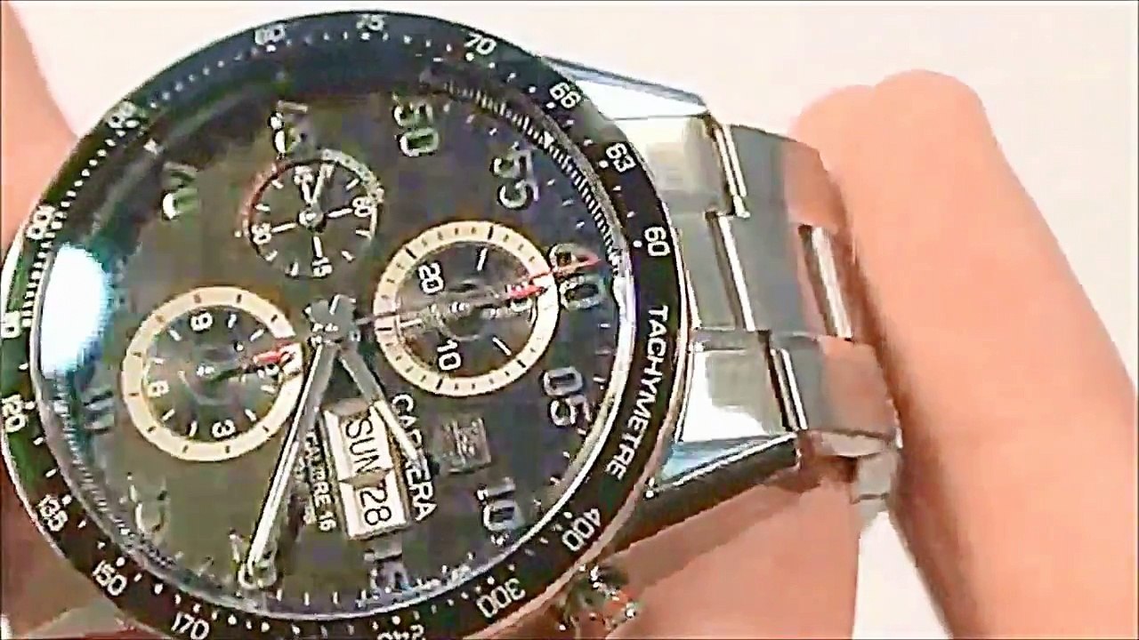 Tag Heuer Carrera Calibre 16 Day Date Automatic Chronograph