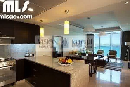 Hot Deal Amazing Oppertunity Full Furnished 2BR Apartments for 195 000.00 AED with Sea View - mlsae.com