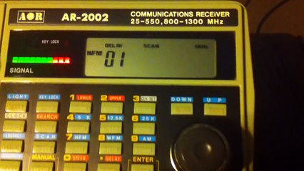 AOR AR-2002 Communications Receiver Scanner