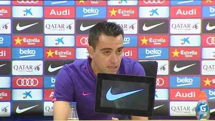 El adiós de Xavi Hernández