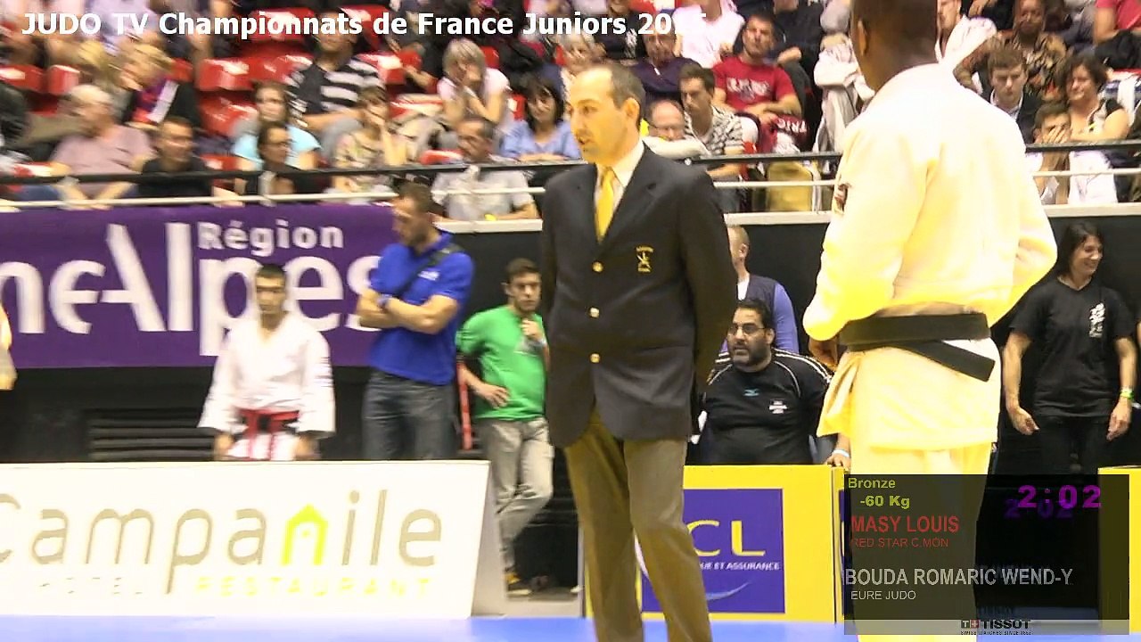 Place de 3 -60KG : MASY Louis / BOUDA Romaric Wendy