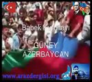 پرچم آذربایجان جنوبی در قلعه بابک GAMOH