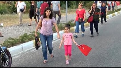 Antalya?da 10 Binler Yürüdü