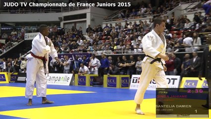 Place de 3 -73KG : GINGA Jahiane / SANTELIA Damien