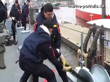 Deutsche Marine: Fregatte SCHLESWIG-HOLSTEIN - Anlegen