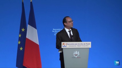 François Hollande à Carcassonne. Retour sur une après-midi Présidentielle :