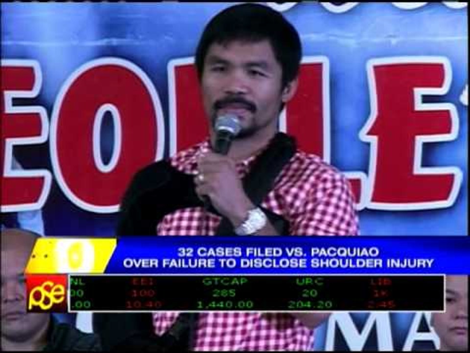 Cases filed vs Pacquiao mounting in US