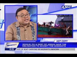 PH can help process papers of Rohingya migrants?