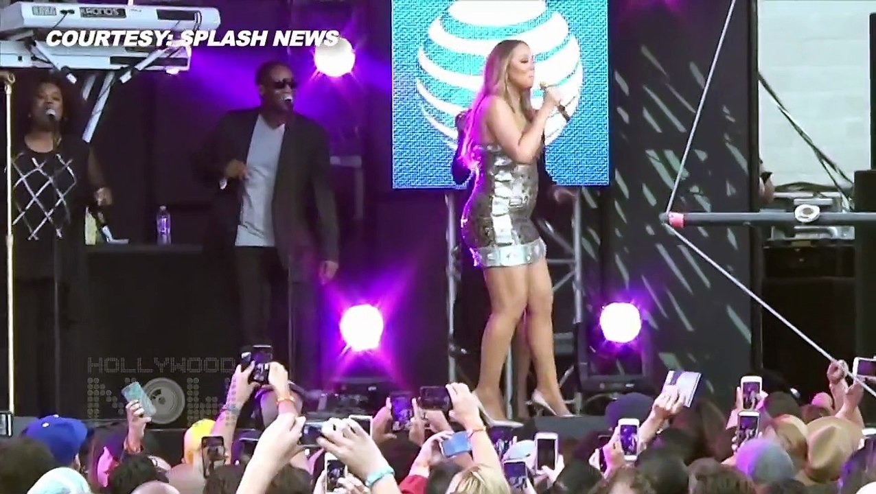 (VIDEO) Mariah Carey Performs To Touch My Body At Jimmy Kimmel Live!