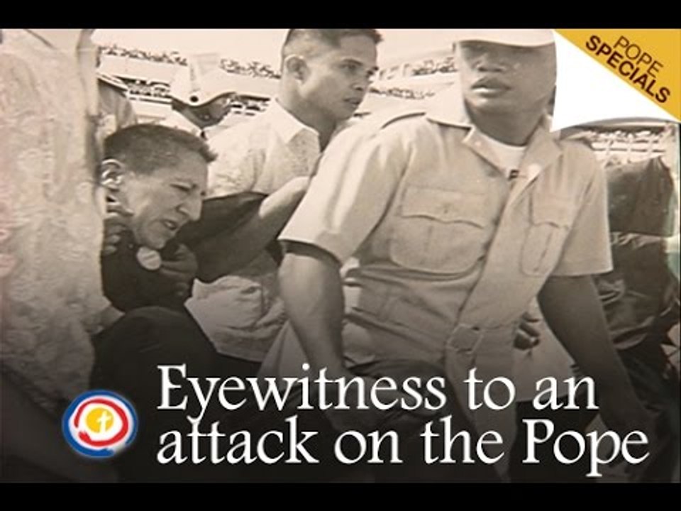 Eyewitness to an attack on the Pope
