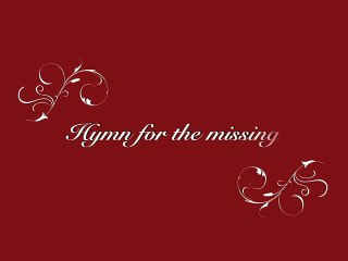 RED - Hymn For The Missing (Lyrics video)