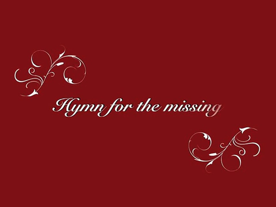RED - Hymn For The Missing (Lyrics video)