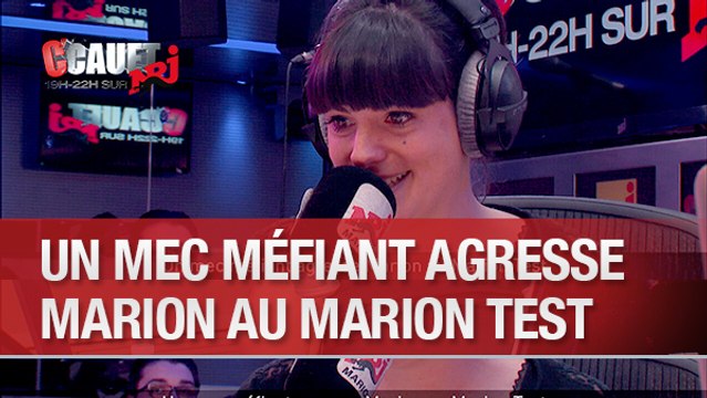 Un mec méfiant agresse Marion au Marion Test - C'Cauet sur NRJ