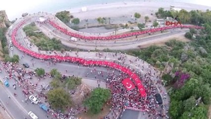 Antalya - Meydanda 100 Bin Kişi