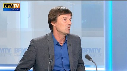 Conférence climat: Pour Hulot, Hollande "consacre" du temps "pour faire coïncider les points de vue"