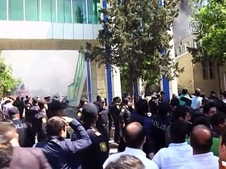 Страшный пожар в Баку: сгорела многоэтажка