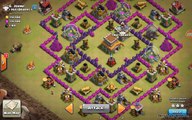 Clash of Clans TH8 surgical hog attack
