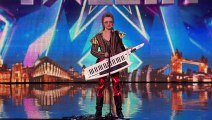 Singer Mark REALLY loves the 80's, could this be the final countdown- - Britain's Got Talent 2015