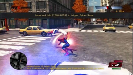 SpiderMan: Web Of Shadows Gameplay