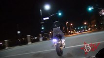 STREET BALLIN Police Chase Street Bike Wheelies Motorcycle Stunts Drifting Gymkhana Drift Video