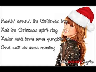 "Rockin' Around The Christmas Tree" - Bella Thorne (Lyrics Video)