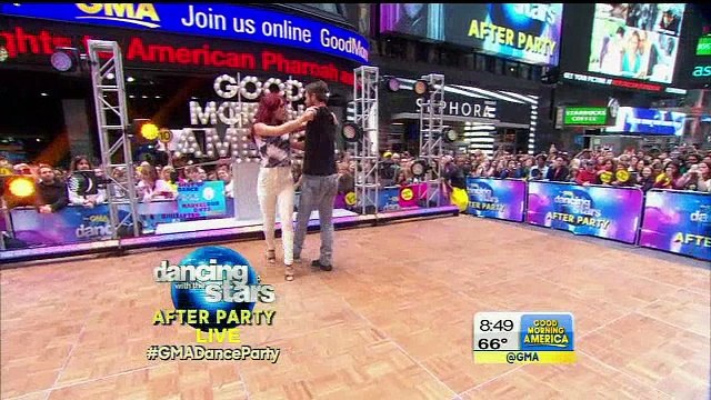 Noah Galloway & Sharna Burgess - Argentine Tango on Good Morning America