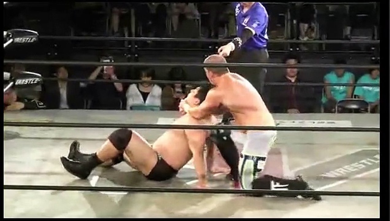 Kumagoro vs. Jay Freddie (Wrestle-1)