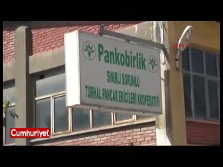 Turhal'da pancar kooperatif kurulunda kavga