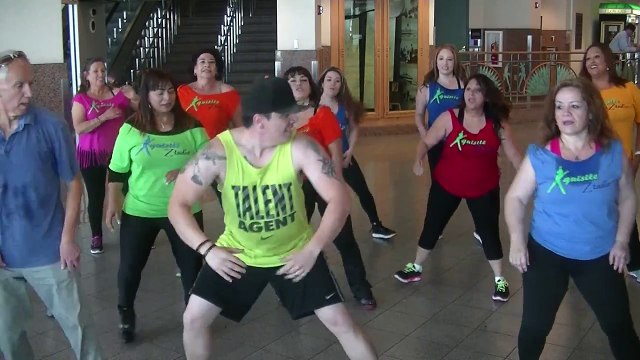 UpTown Funk Zumba choreography dance fitness