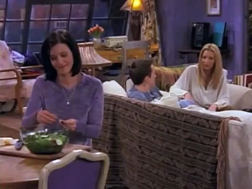 friends 3x19 - Phoebe & Chandler talking about Spiderman!